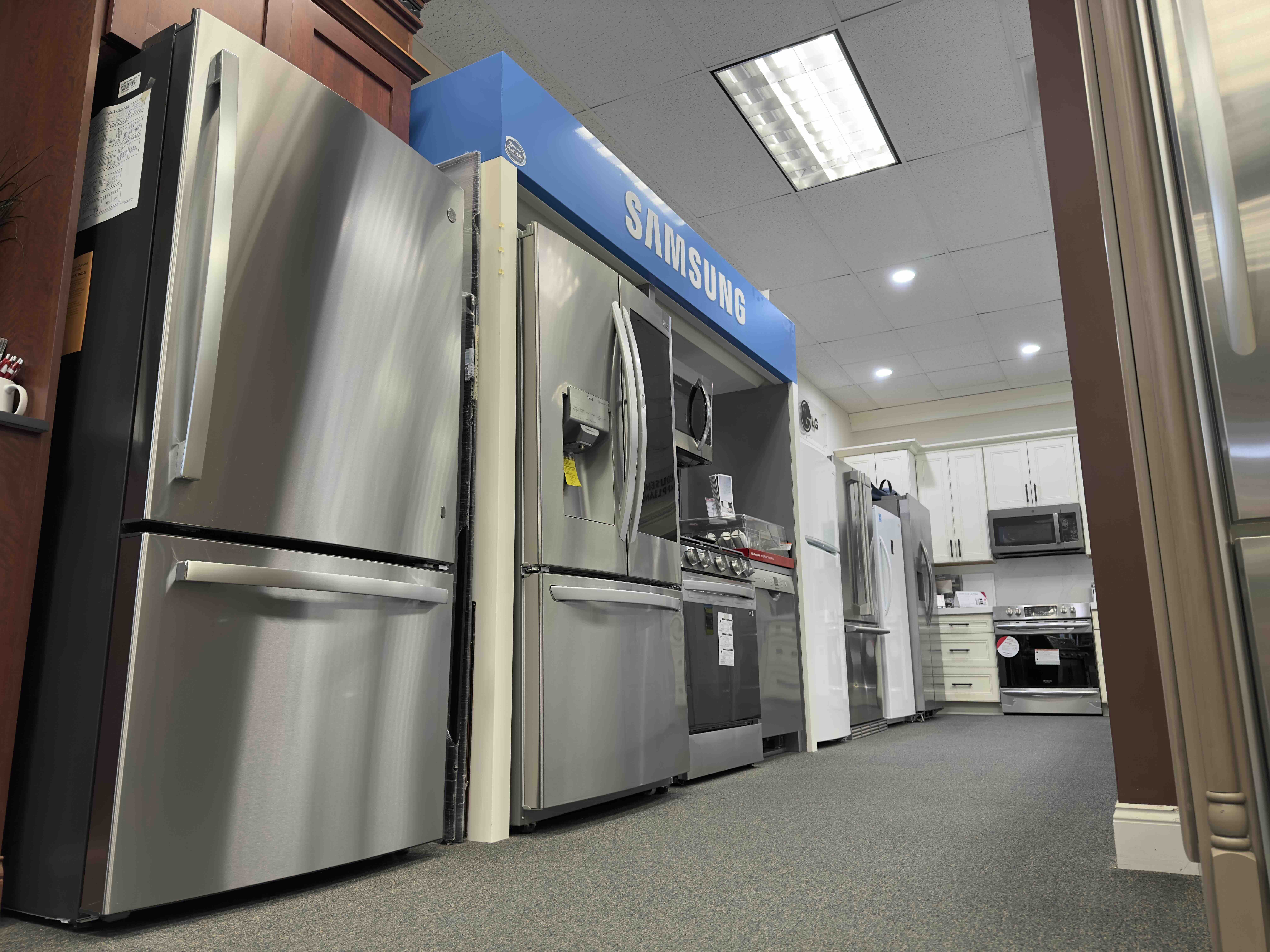 Warwick Valley Appliances showroom interior