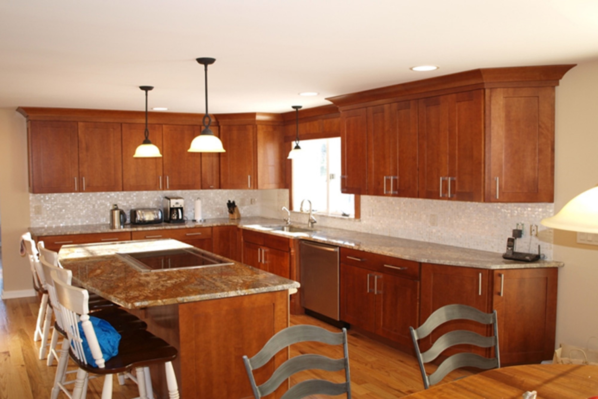 Open kitchen renovation